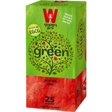 Strawberry Green Tea Wissotzky 25 bags*1.5 gr